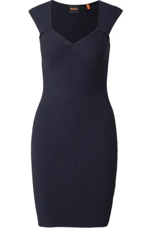 HUGO BOSS Mujer, Vestidos, Azul, Talla: L