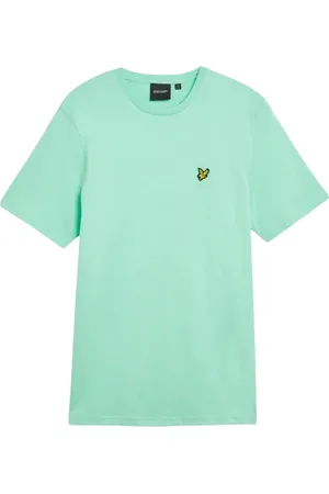 Lyle & Scott Hombre, Camisetas, Verde, Talla: M