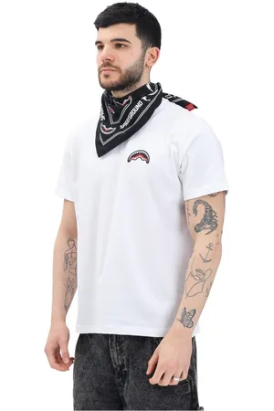 Sprayground Hombre, Camisetas, Blanco, Talla: M