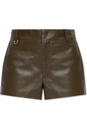 Chloé Mujer, Pantalones cortos, Verde, Talla: M
