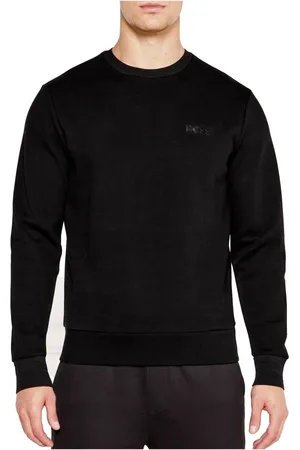 HUGO BOSS Hombre, Sudaderas, Negro, Talla: M