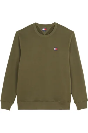 Tommy Hilfiger Hombre, Sudaderas, Verde, Talla: S