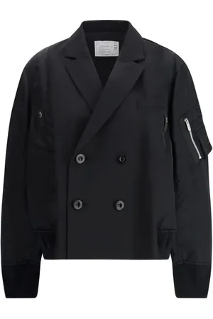 SACAI Mujer, Chaquetas, Negro, Talla: M