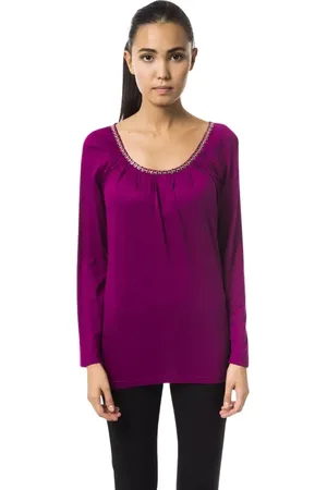 Byblos Mujer, Camisetas, Púrpura, Talla: S