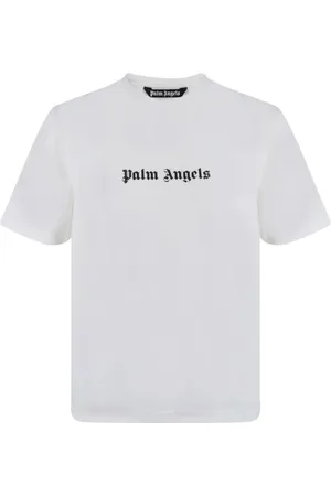Palm Angels Hombre, Camisetas, Blanco, Talla: M