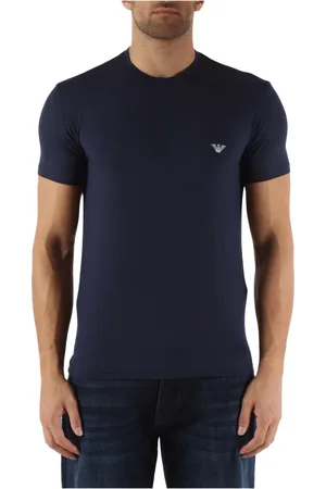 Emporio Armani Hombre, Camisetas, Azul, Talla: L