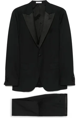 Boglioli Hombre, Trajes, Negro, Talla: 2XL