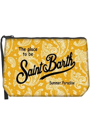 MC2 SAINT BARTH Unisex, Bolsos, Amarillo, Talla: ONE Size