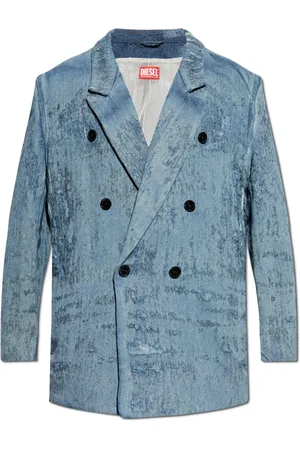 Diesel Mujer, Chaquetas, Azul, Talla: M