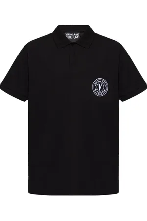 VERSACE Hombre, Camisetas, Negro, Talla: XL