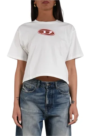 Diesel Mujer, Camisetas, Blanco, Talla: XS