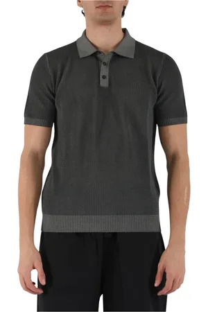 Roberto Collina Hombre, Camisetas, Gris, Talla: L