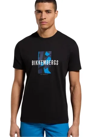 Bikkembergs Hombre, Camisetas, Negro, Talla: L