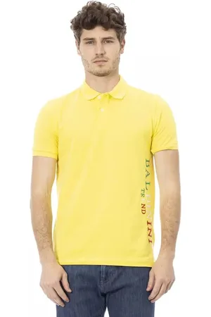 BALDININI Hombre, Camisetas, Amarillo, Talla: M