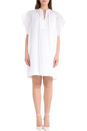 Max Mara Mujer, Vestidos, Blanco, Talla: L
