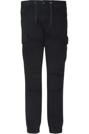 Schott NYC Hombre, Pantalones, Negro, Talla: W31