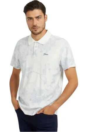 Guess Hombre, Camisetas, Blanco, Talla: S