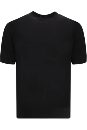 Ermenegildo Zegna Hombre, Camisetas, Negro, Talla: M