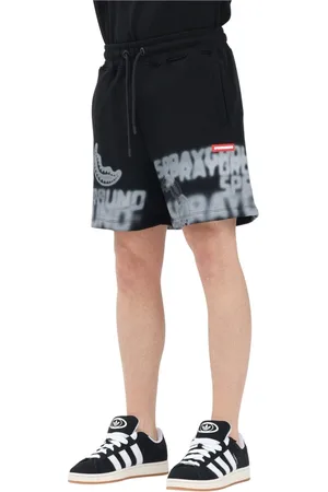 Sprayground Hombre, Pantalones cortos, Negro, Talla: M