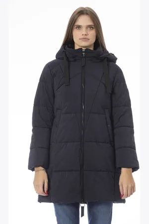 BALDININI Mujer, Abrigos, Azul, Talla: L