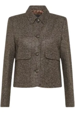 SEVENTY BY SERGIO TEGON Mujer, Chaquetas, Marrón, Talla: S