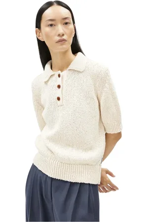 Armedangels Mujer, Camisetas, Blanco, Talla: S