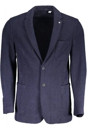 GANT Hombre, Chaquetas, Azul, Talla: L