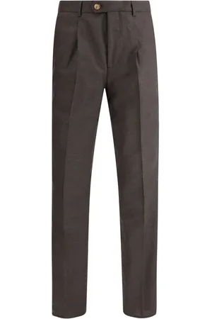 Brunello Cucinelli Hombre, Pantalones, Marrón, Talla: L