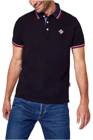 Schott NYC Hombre, Camisetas, Negro, Talla: S