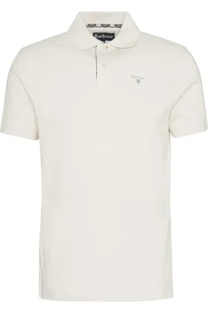 Barbour Hombre, Camisetas, Blanco, Talla: L