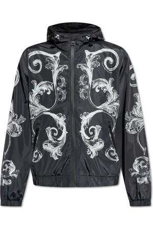 VERSACE Hombre, Chaquetas, Negro, Talla: L