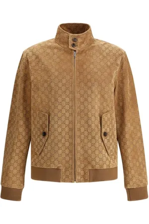 Gucci Hombre, Chaquetas, Marrón, Talla: L