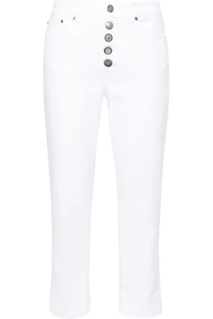 Dondup Mujer, Vaqueros, Blanco, Talla: W27