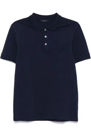 FAY Hombre, Camisetas, Azul, Talla: XL