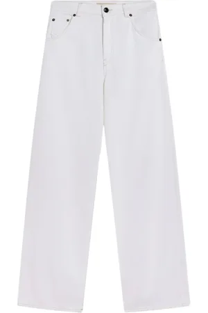 SEMICOUTURE Mujer, Vaqueros, Blanco, Talla: W30