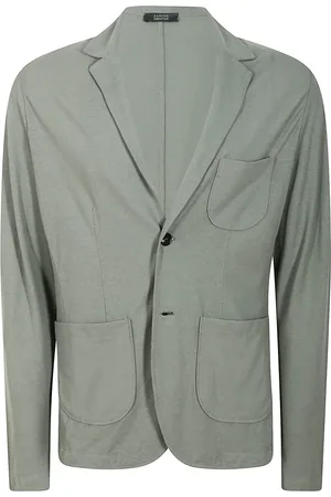 ZANONE Hombre, Chaquetas, Verde, Talla: M