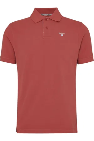 Barbour Hombre, Camisetas, Rojo, Talla: XL