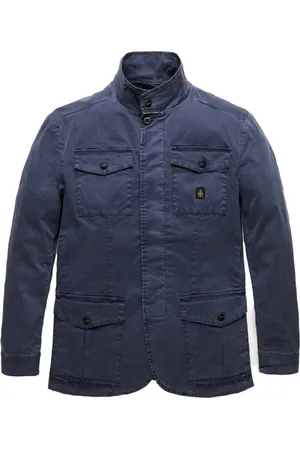 RefrigiWear Hombre, Chaquetas, Azul, Talla: L