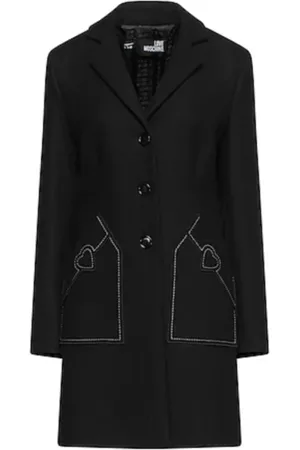 Moschino Mujer, Abrigos, Negro, Talla: L