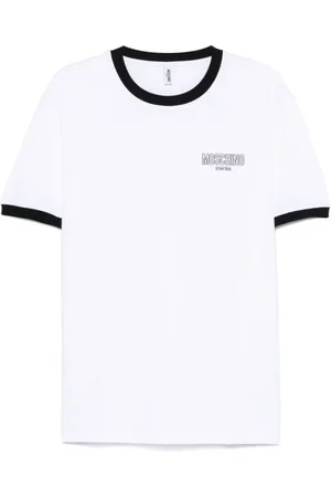 Moschino Hombre, Camisetas, Blanco, Talla: S