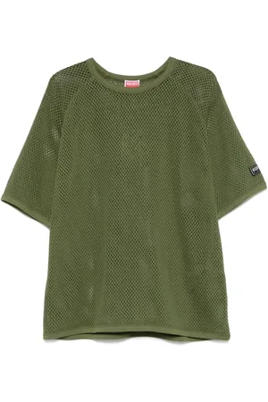 Kenzo Hombre, Camisetas, Verde, Talla: S