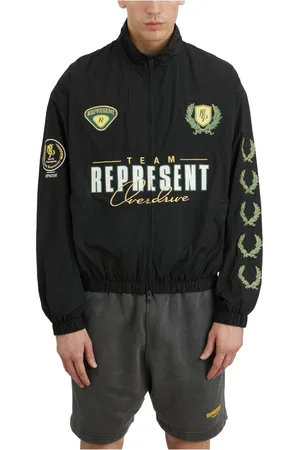 Represent Hombre, Chaquetas, Negro, Talla: L