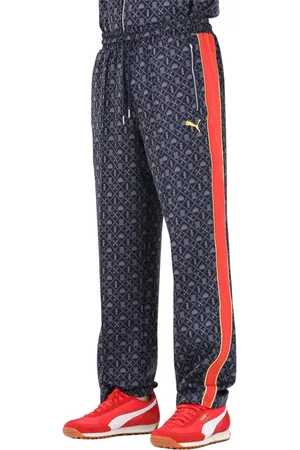 PUMA Hombre, Pantalones, Azul, Talla: M