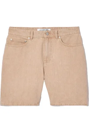 Lacoste Hombre, Pantalones cortos, Marrón, Talla: W32