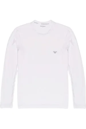 Emporio Armani Hombre, Camisetas, Blanco, Talla: M