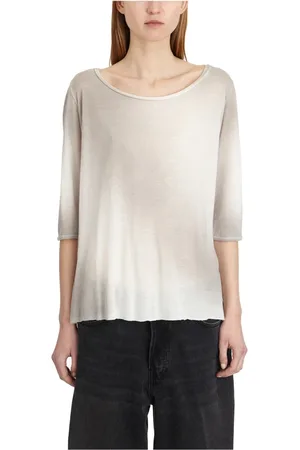 AVANT TOI Mujer, Camisetas, Gris, Talla: S