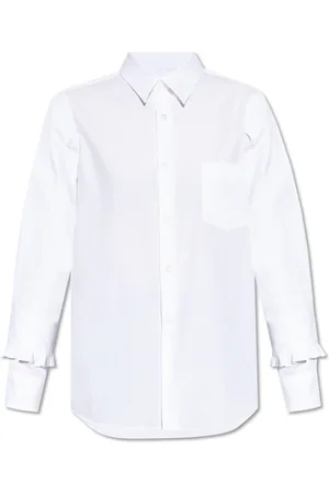 Comme des Garçons Mujer, Blusas y Camisas, Blanco, Talla: M