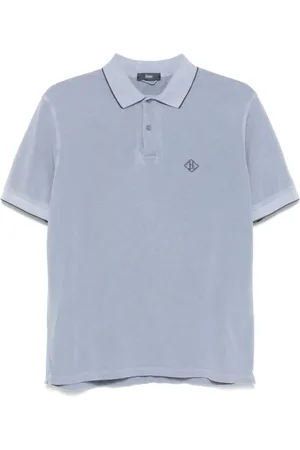 HERNO Hombre, Camisetas, Azul, Talla: M
