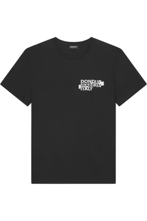 Dondup Hombre, Camisetas, Negro, Talla: S
