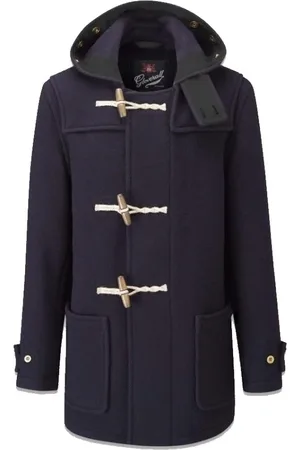 Gloverall Hombre, Abrigos, Azul, Talla: S